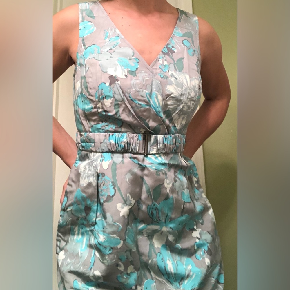 Floral Halogen shift dress - size 2